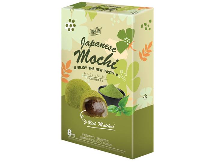 Yuki &amp; Love mochi rijstcake matcha 128 g