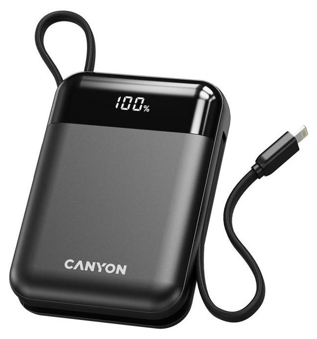 Canyon Onpower 104 Powerbank 10000mAh zwart