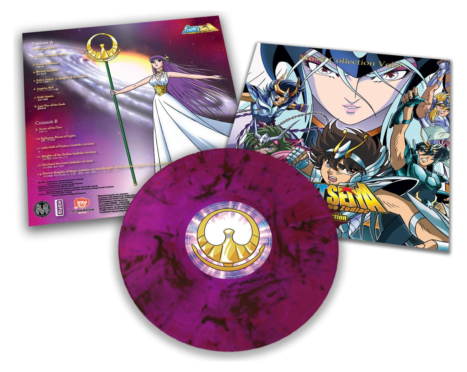 Plastoy Saint Seiya Muziekcollectie Vinyl Volume 8