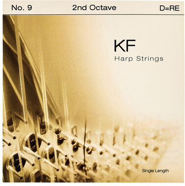 Bow Brand KF 2nd D Harp String No.9