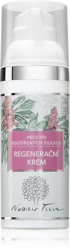 Nobilis Tilia Péče Při Rozšířených Žilkách Regenerační Krém Restoring Cream for enlarged and broken veins 50 ml