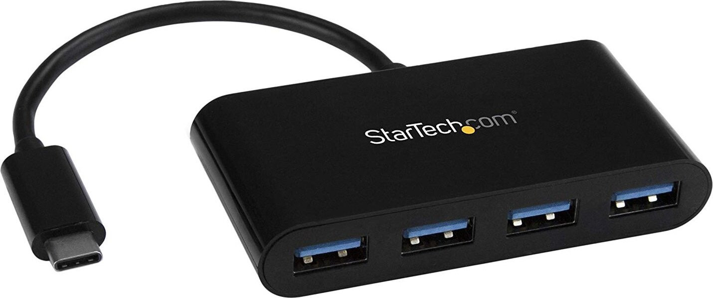 StarTech.com USB 3.0 Hub met 4 poorten - USB-C naar 4x USB-A - Compacte USB-C hub voor desktopgebruik