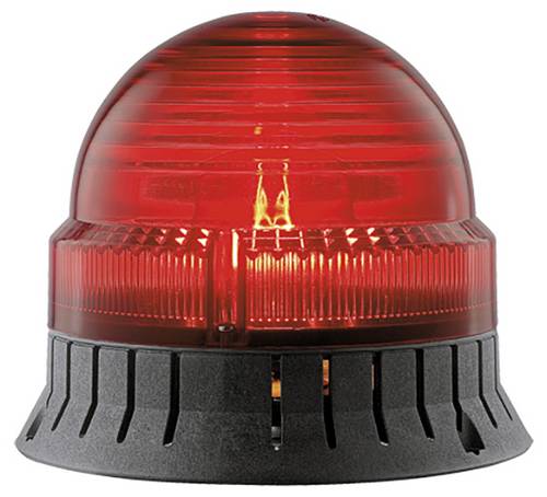 Grothe Kombi-Signalgeber Xenon HBZ 8542 24V DC 38542 Rot Blitzlicht, Dauerton 24V