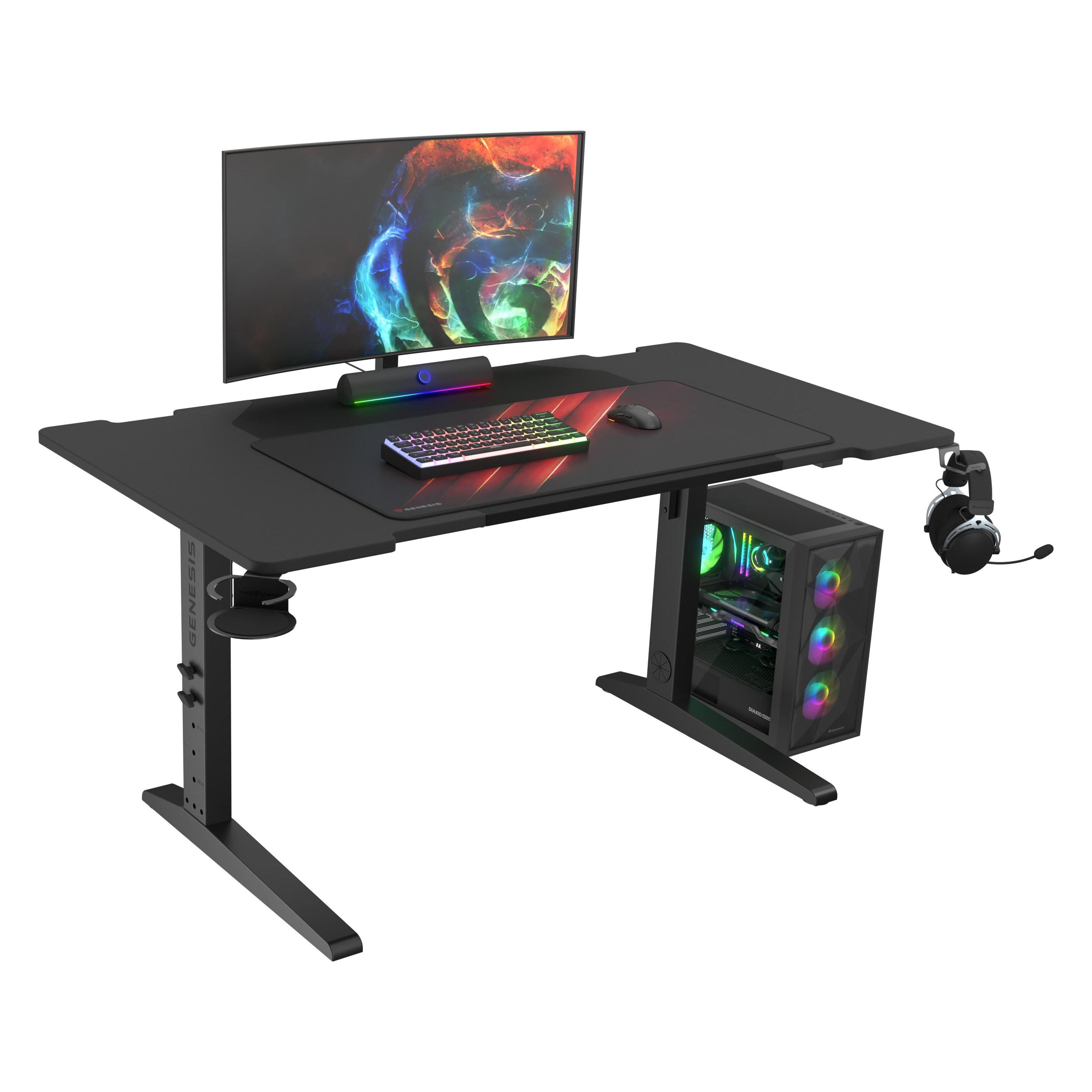 Genesis Gaming-Schreibtisch Holm Modular 140 (NDS-2249)