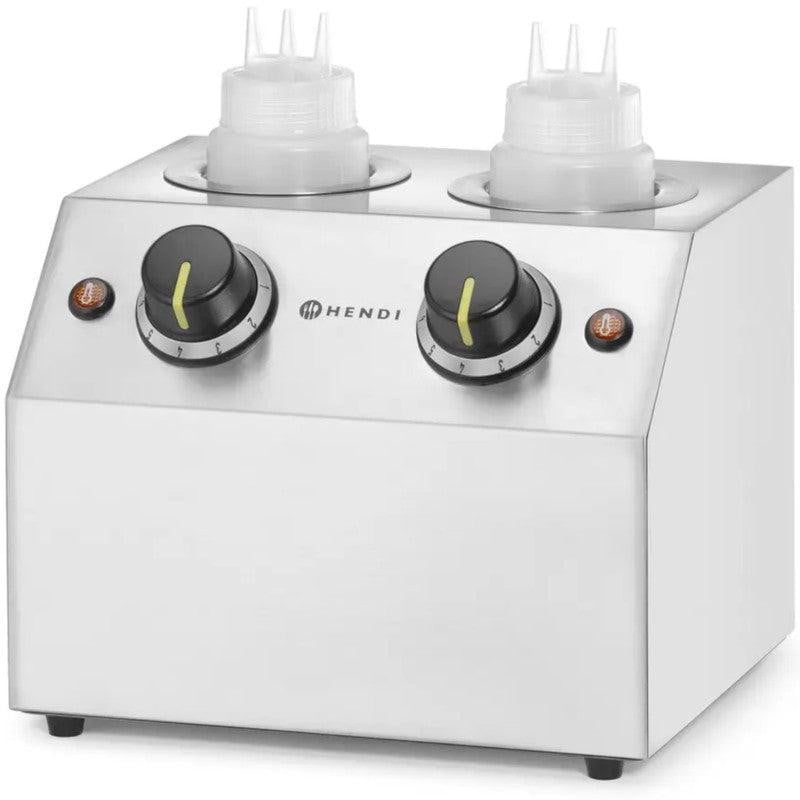 Selius Dubbele Elektrische Sausverwarmer van RVS met twee verwarmingszones
