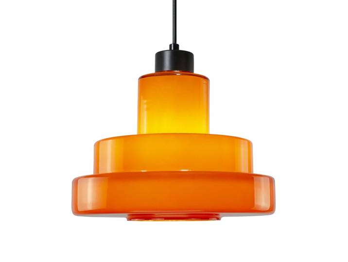 Suspension en verre - équipement coupelle métal