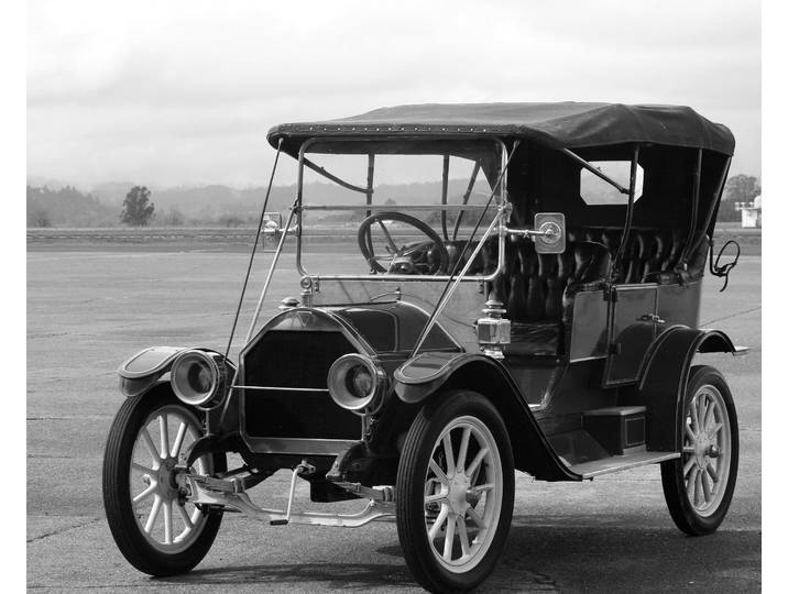 Papermoon Auto Schwarz & Weiß