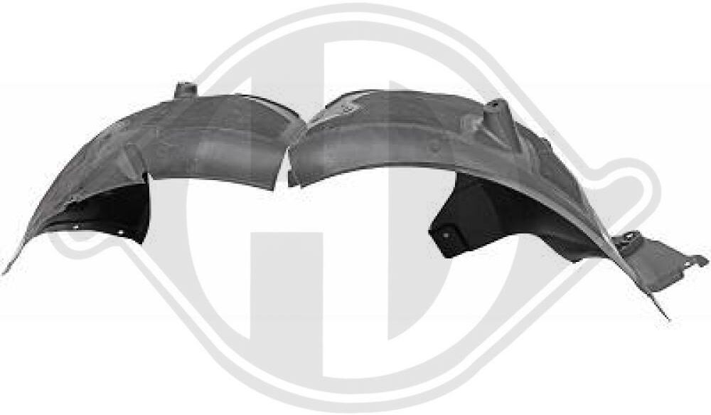 Diederichs Verkleidung, Radhaus 7930009 Vorne Links Für Tesla