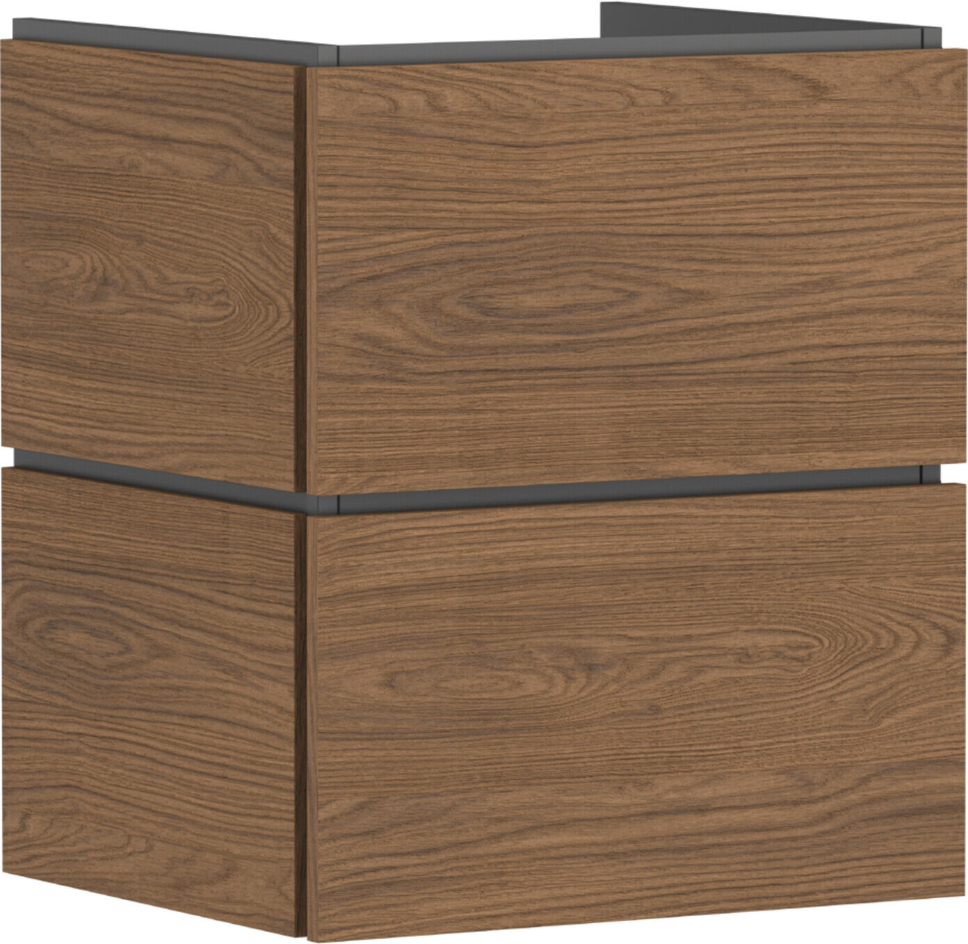 Hansgrohe Waschtischunterschrank Xilesa E 530x470mm, 2 SBK, f WT, m PuO, Ei kasch (54292550)