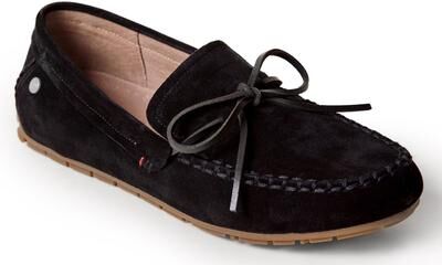 Minnetonka Loafer Moc - Mens 13 Black Slip On W
