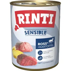 Rinti Sensible Ross, Hühnerleber & Kartoffel 6x800 g