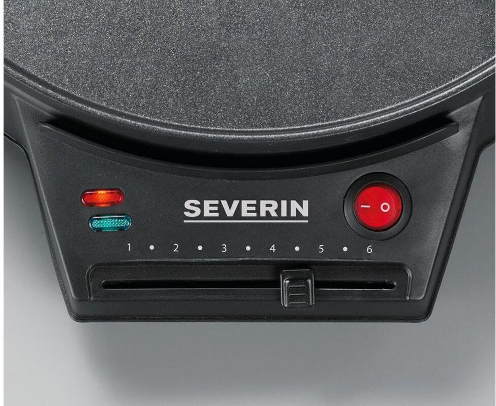 Severin Crêpesmaker "Crêpe Maker", schwarz, Ø:30cm, Crepesmaker, Crêpesmaker schwarz Einheitsgröße