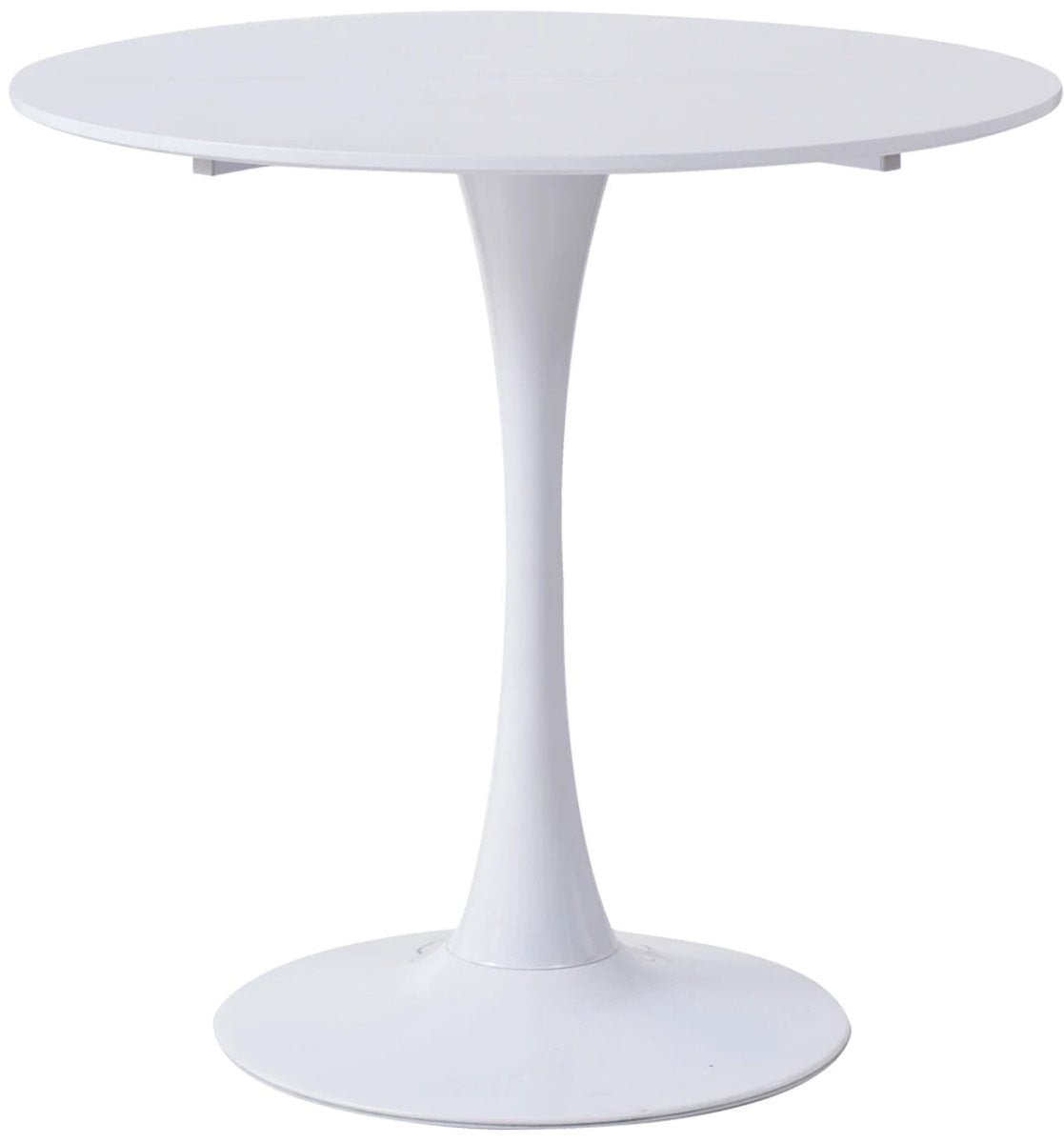 NordHaus Ronde Eettafel Tulpen Design Scandinavische Stijl - Diameter: 80 cm