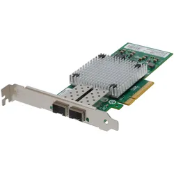 LevelOne GNC-0202 - Netzwerkadapter - PCIe x8 Low-Profile (Mini PCI Express), Netzwerkkarte, Silber