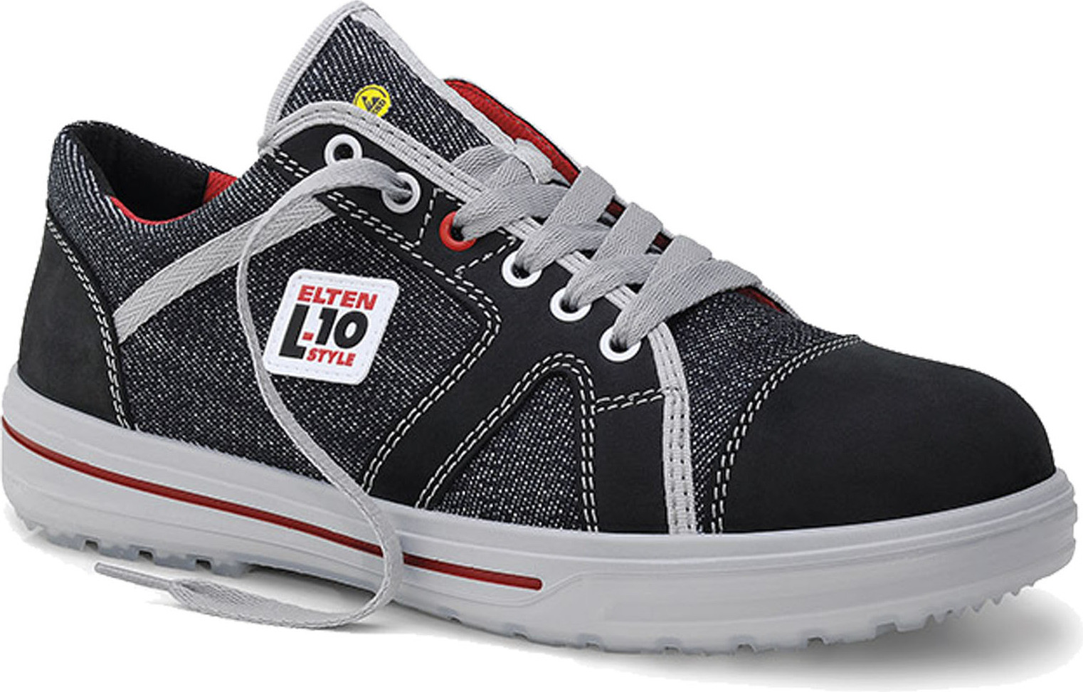 ELTEN Heren veiligheidsschoenen SENSATION UP LOW ESD, zwart, maat 43