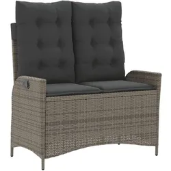 vidaXL, Gartentisch + Balkontisch, Tacolum (4x Stuhl (mit Fussstütze) + Tisch) (110 x 110 x 71 cm)