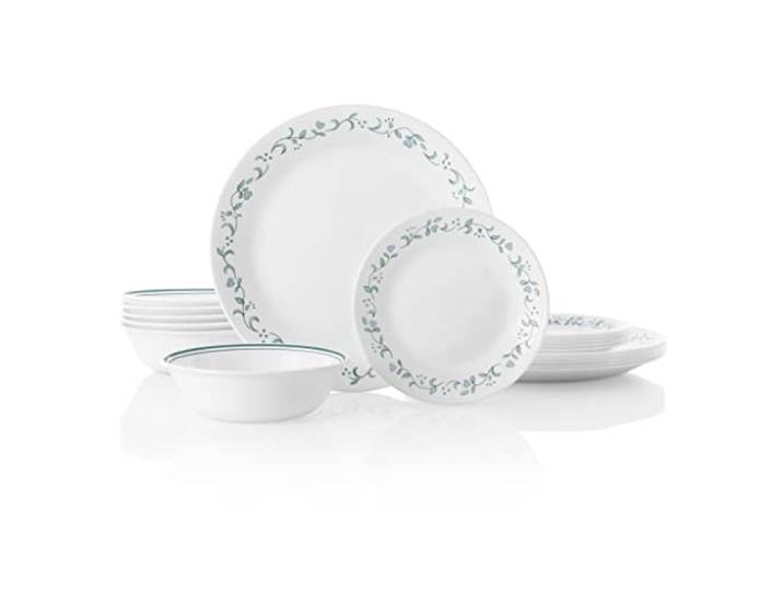 Corelle 1122070 Dinnerware Set Geschirrset, Glas, Landhaus