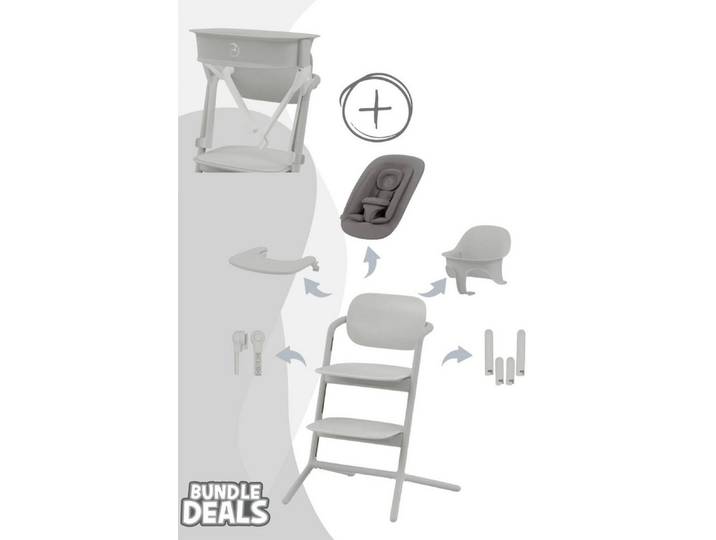 Cybex Hochstuhl Cybex Lemo 5in1 Set Kinderhochstuhl inkl. LemoTower