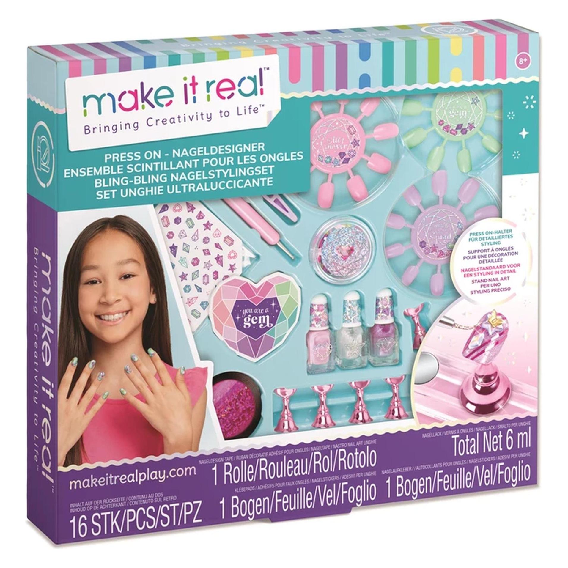 Make it Real Press-on Nageldesigner (Kunstnägel, multicolour) (2469-FLE)