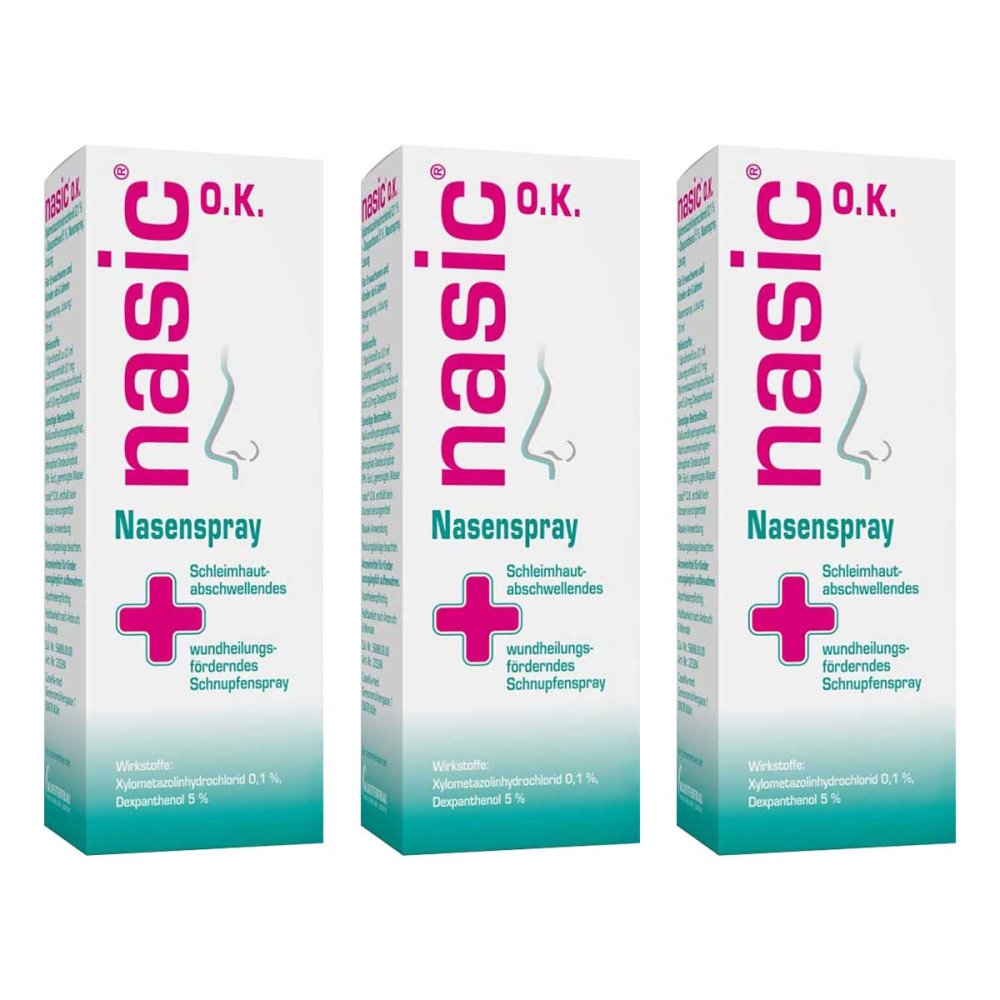 MCM KLOSTERFRAU Vertr. GmbH Nasic O.K. Nasenspray 08104731