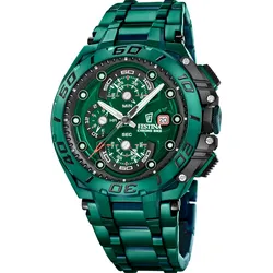 Festina Quarz Herren Special editions F20758/1 - grün - 46mm