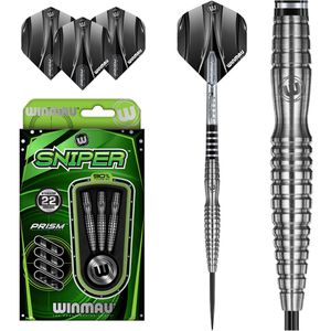 WINMAU Dartpfeile Sniper, 7090.01, mit Metallspitze, 22g, 3 Stück