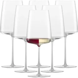Zwiesel Simplify Weingläser fruchtig & fein, Weingläser, Transparent