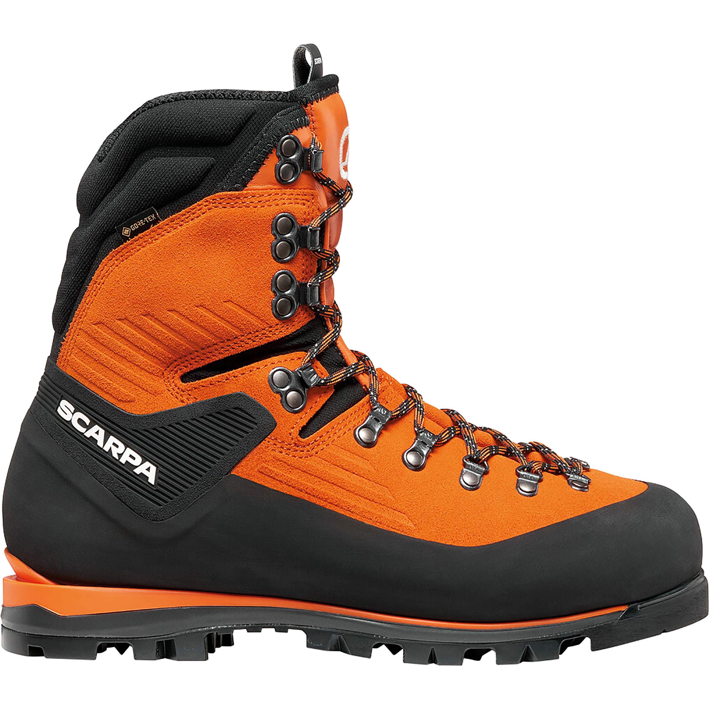 Scarpa Mont Blanc GTX Bergstiefel & Expeditionsstiefel orange Größe 44.5 Trekking Wasserdicht