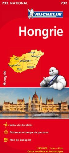 Collectif Michelin - Carte Hongrie Michelin - Preis vom 01.10.2026 17:08:56 h