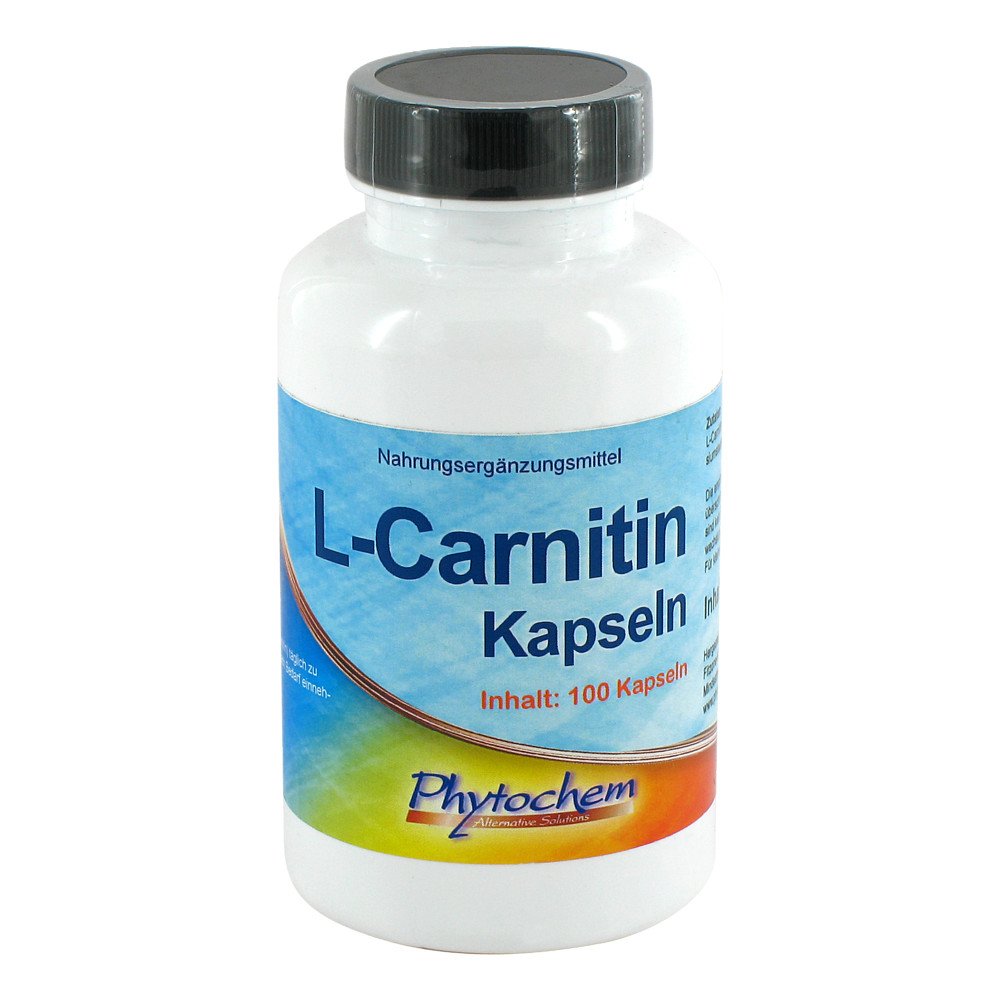 Phytochem Nutrition UG (haftungsbeschränkt) L-carnitin 500 mg Kapseln 04682083