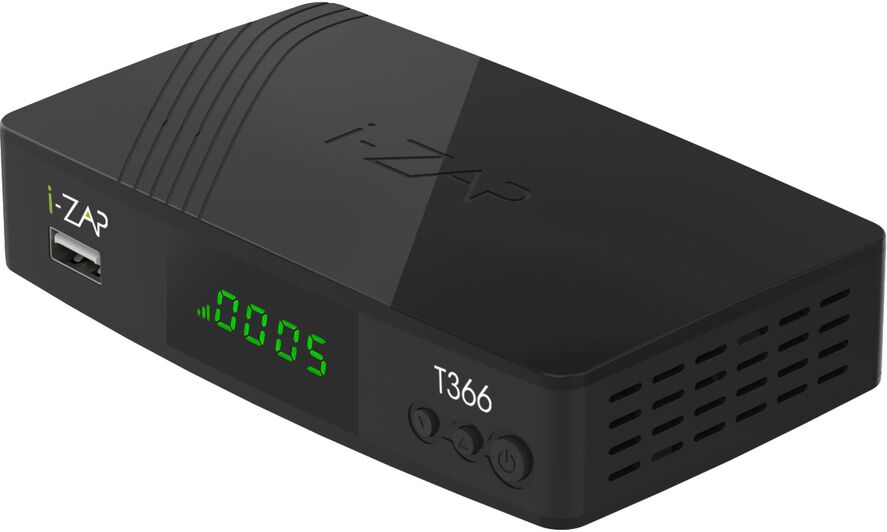 Decoder digitale terrestre ZAP T366 DVB-T2 HEVC
