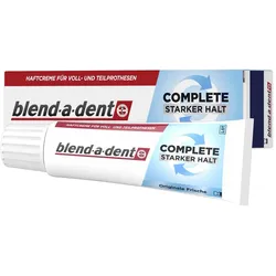 blend-a-dent Complete Haftcreme, Originale Frische, für Voll- und Teilprothesen - 47 g - Tube 47 g