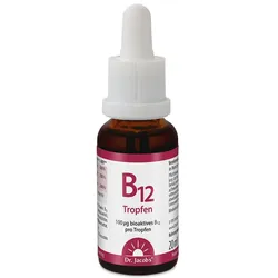 Dr. Jacob's Vitamin B12 Tropfen 100mcg Methylcobalamin vegan 20 ml