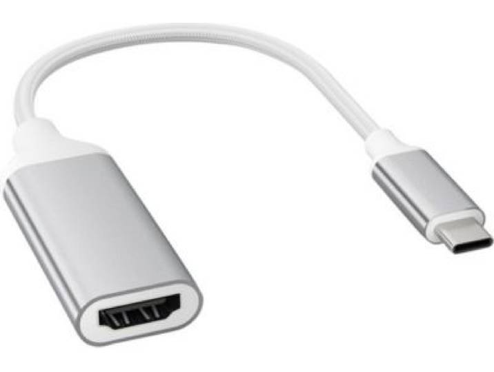 Force Power - Adaptateur Hdmi/Usb-C Usb C/Hdmi High Speed M/F Renforcé