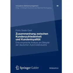 Zusammenhang zwischen Kundenzufriedenheit und Kundenloyalität, Fachbücher von Doris Skala-Gast
