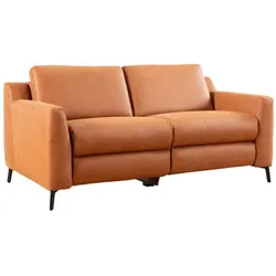 CASEDO Sofa Change A Mikrofaser Braun Cognac 170 cm