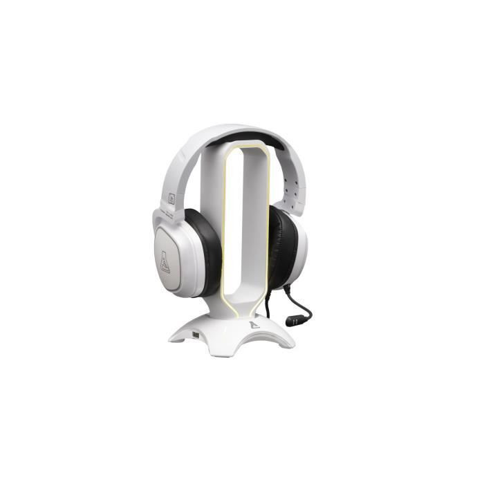 THE G-LAB K-STAND RADO Headset Stand met RGB en USB - Wit