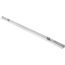 VEVOR 3658mm Glättbohle Estrichkelle aus Aluminiumlegierung Beton Abzieher, 134mm Breite für Große Abdeckung, Betonrüttler-Ersatzteil, Nivelliergerät zum Glätten & Abziehen für Straßenbau Bodenebnung