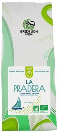 greenLionCoffee Green Lion Coffee - Kaffeebohnen - La Pradera Bio - 250g - MaxiCoffee
