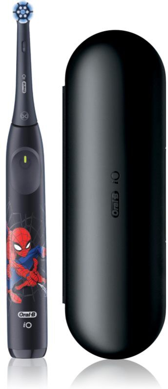 Oral-B iO Kids Marvel Spiderman brosse à dents électrique pour enfant avec trousse de voyage 6 y+ 1 pcs