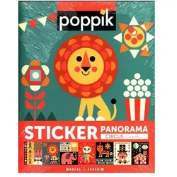 Marcel et Joachim, Sticker, Circus : sticker panorama
