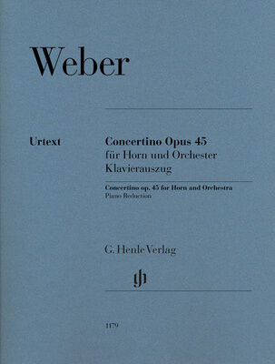Henle Verlag Weber Concertino Horn op.45