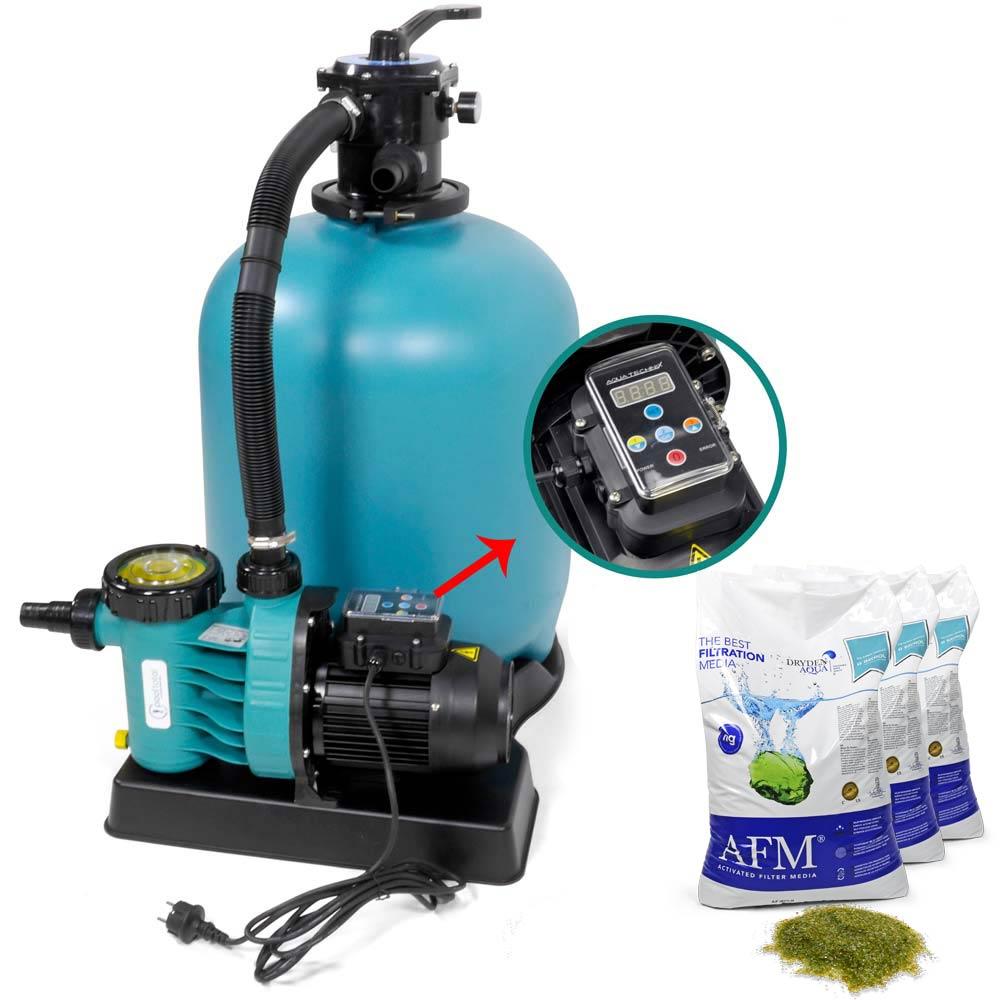 Sandfilter ENERGY+ 500, Aqua Vario Plus + AFM Filtermaterial