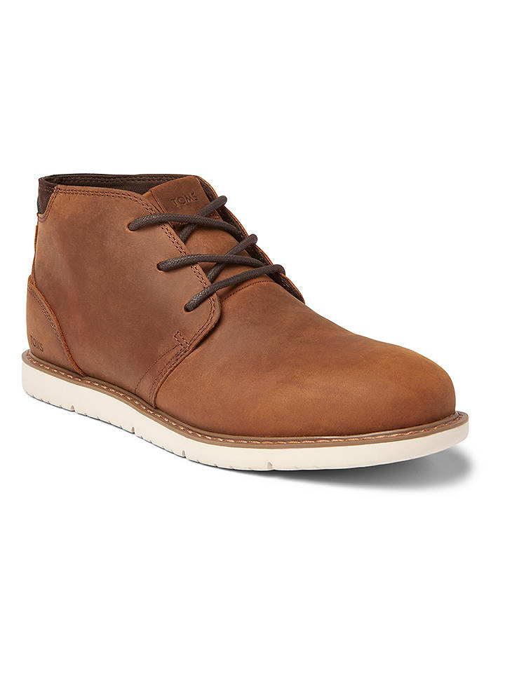 TOMS Schnürschuhe "Navi" in Hellbraun - 45