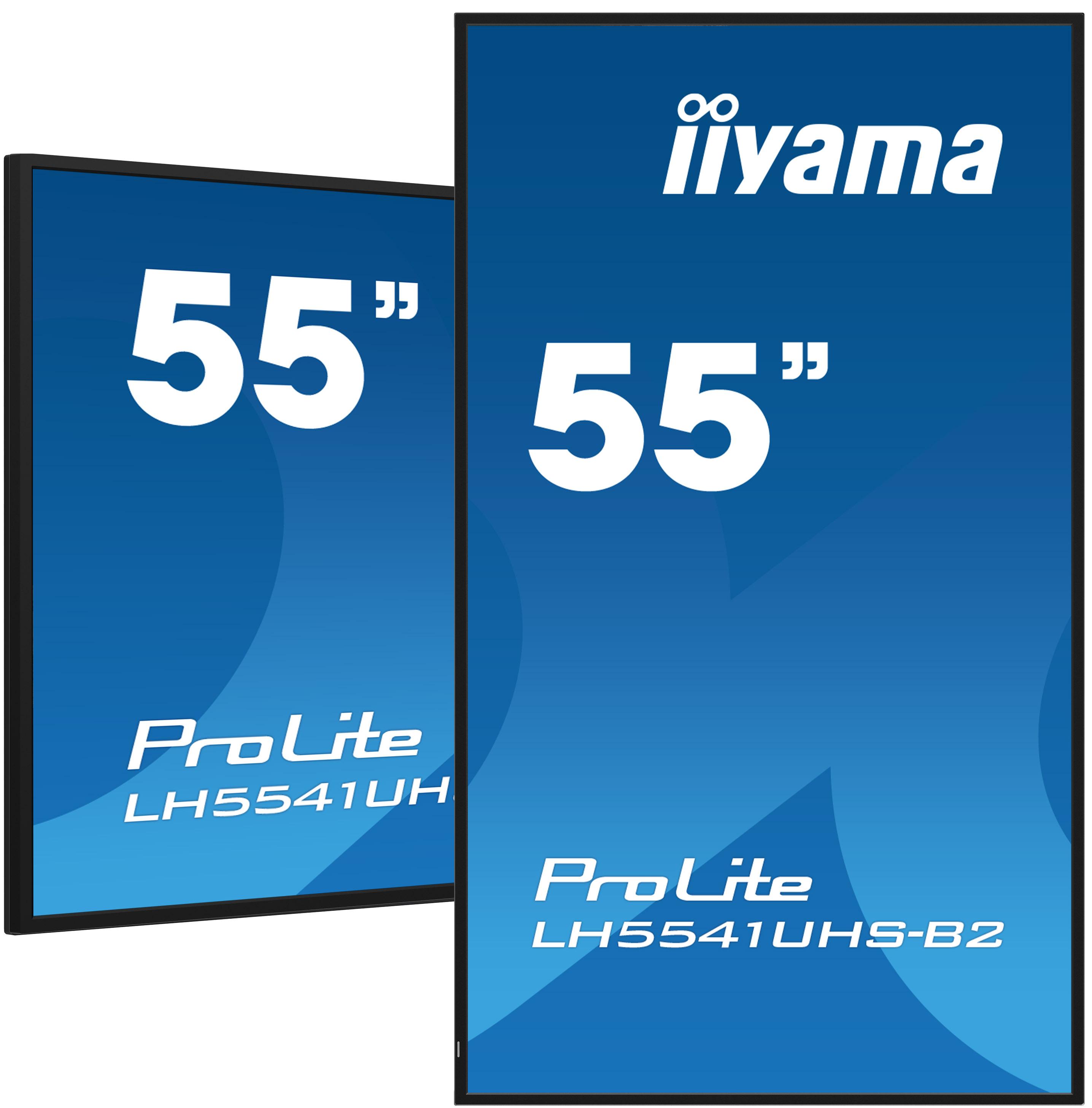 iiyama LH5541UHS-B2, Kiosk-Design, 138,7 cm (54.6"), LCD, 3840 x 2160 Pixel, 24/7