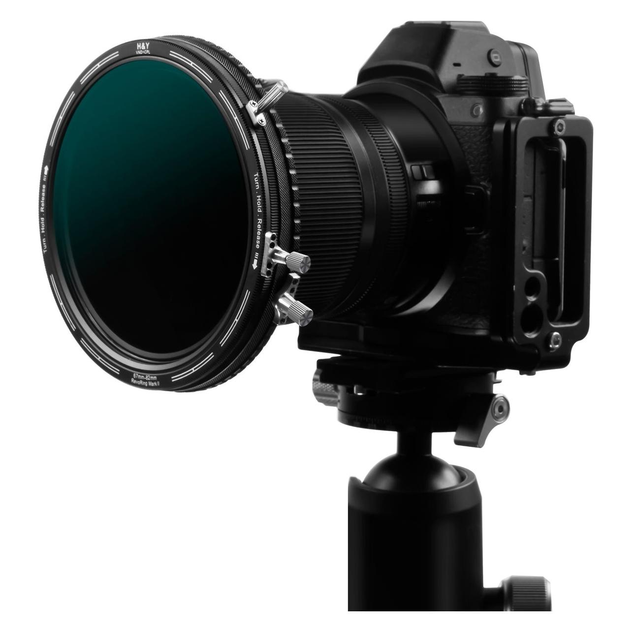 H&Y RevoRing MkII Landscape Kit 67-82mm (HY-RL-82) (82 mm, ND Verlaufsfilter, Polarisationsfilter) (HY-RL-82)