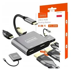 Zenwire Stacja/replikator USB-C (1022000745) (USB-C), Dockingstation + USB Hub, Schwarz