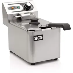 HCB Fritteuse - 4,5 Liter - 230V - Edelstahl
