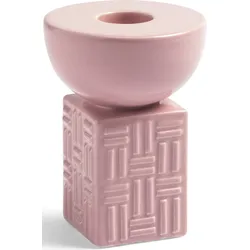 Stack Kerzenhalter für klassische Kerzen, rosa