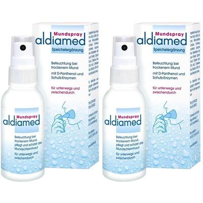 Aldiamed Mund Z Speicheler x2 2x50 ml Spray
